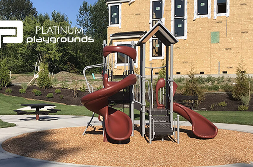 Playgrounds enhance residential community value.